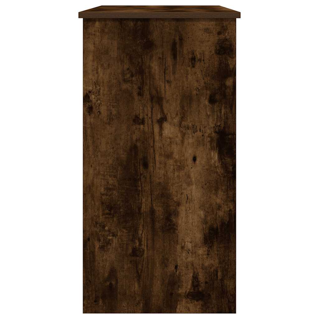 Skrivebord røkt eik 80x40x75 cm konstruert tre