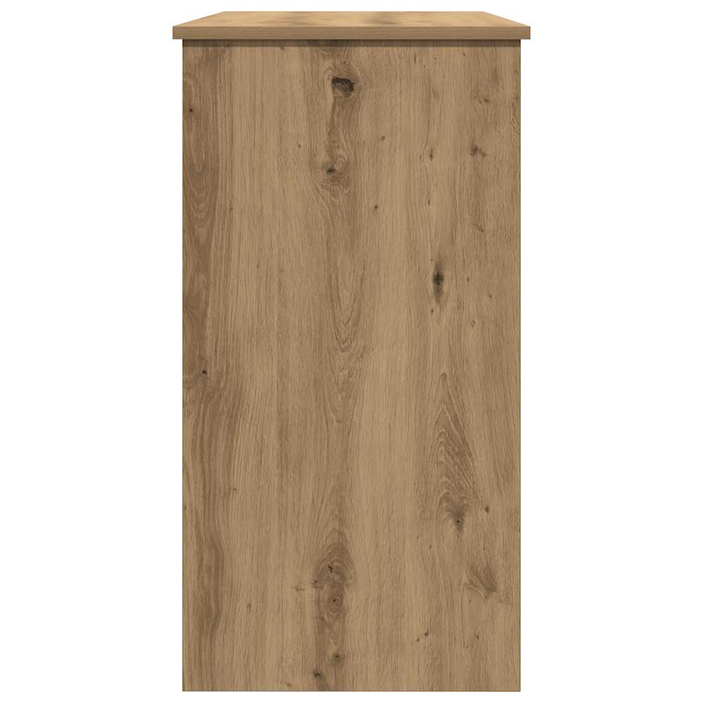 Skrivebord artisan eik 80x40x75 cm konstruert tre