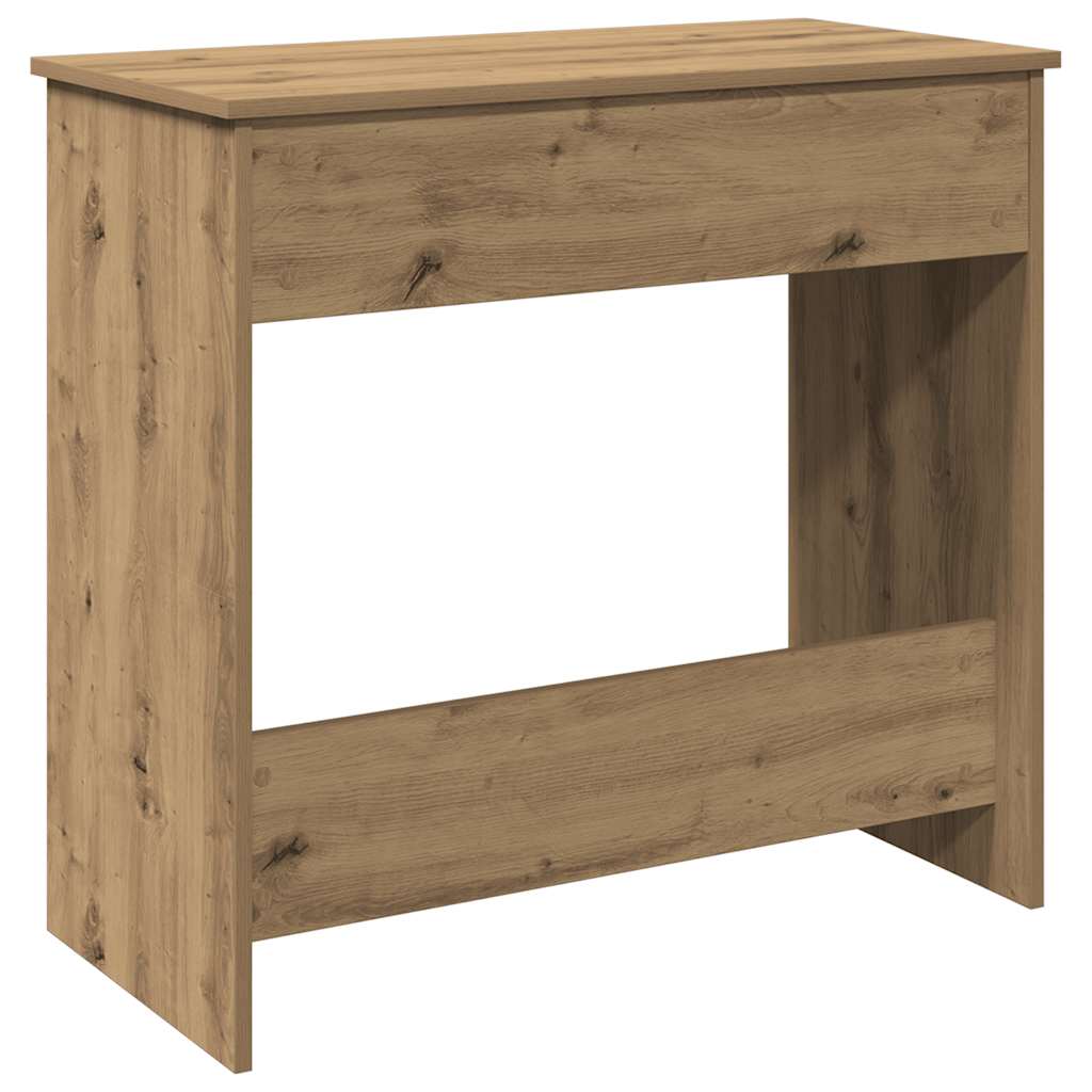 Skrivebord artisan eik 80x40x75 cm konstruert tre