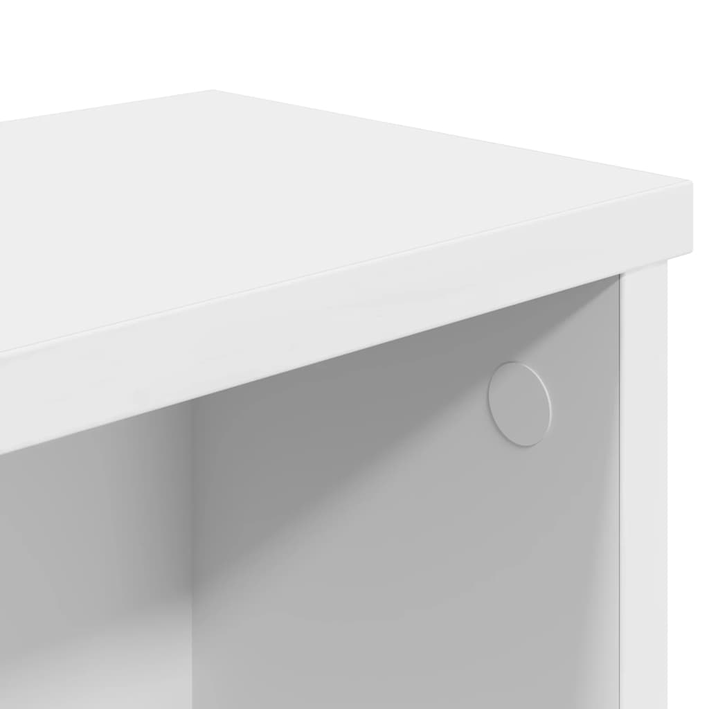 Kjøkkenstativ stablebare hvit 60x15x16 cm konstruert tre vidaXL