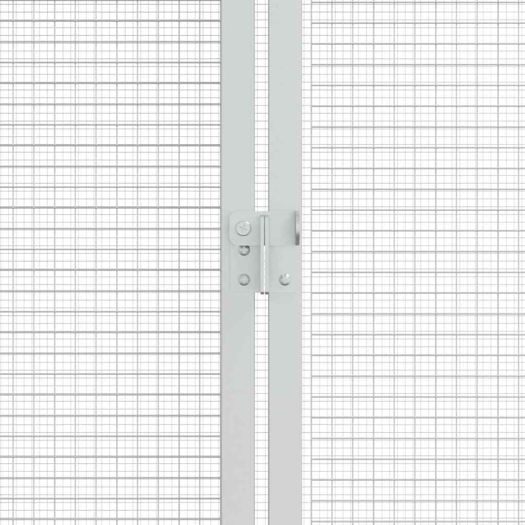 Fuglebur Antrasitt 210 x 304 x 213 cm Galvanisert Stål vidaXL