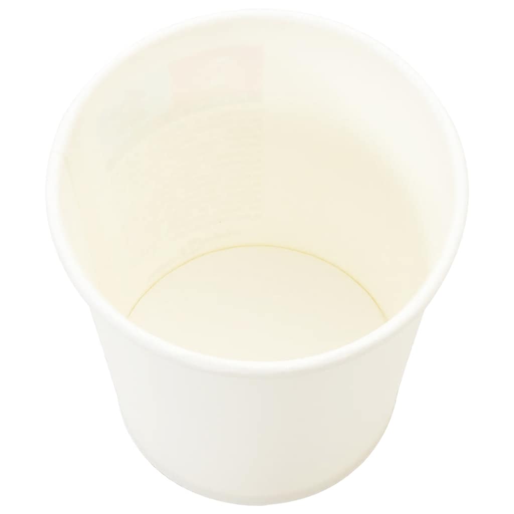 Papir kaffekopper med lokk 1000 stk 4oz 100 ml