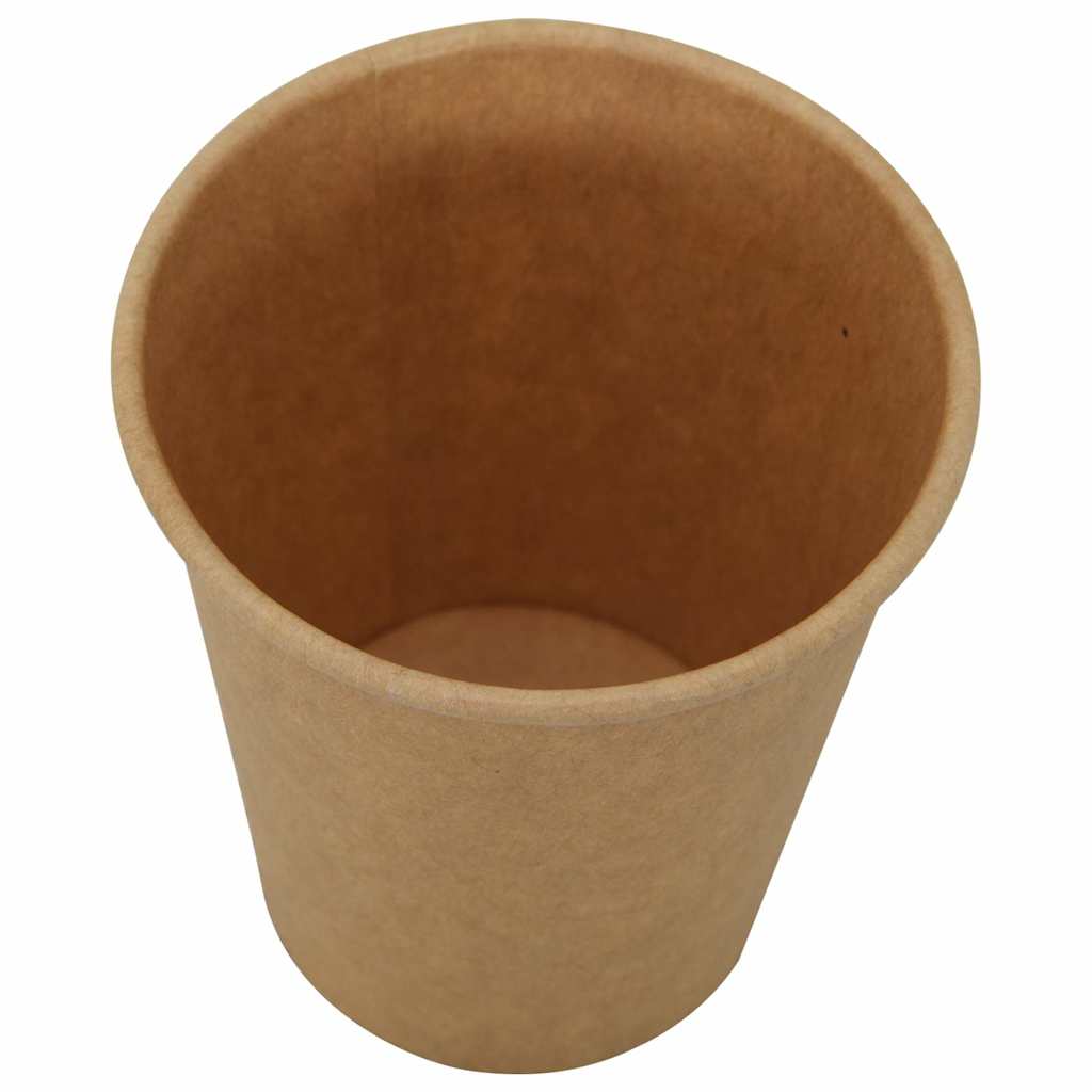 Papir kaffekopper med lokk 1000 stk 4oz 100 ml