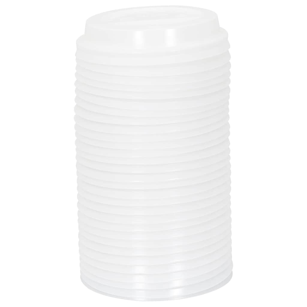 Papir kaffekopper med lokk 1000 stk 12oz 300 ml