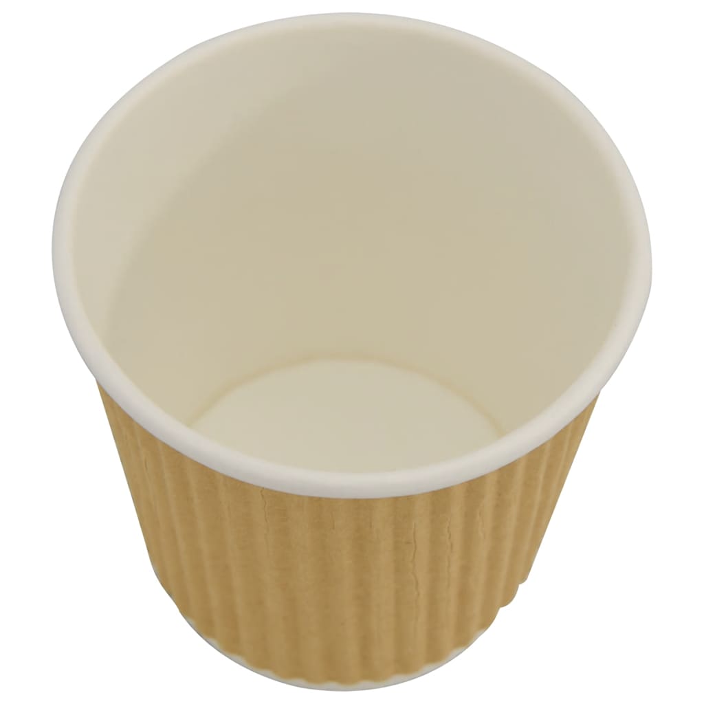 Papir kaffekopper med lokk 1000 stk 4oz 100 ml