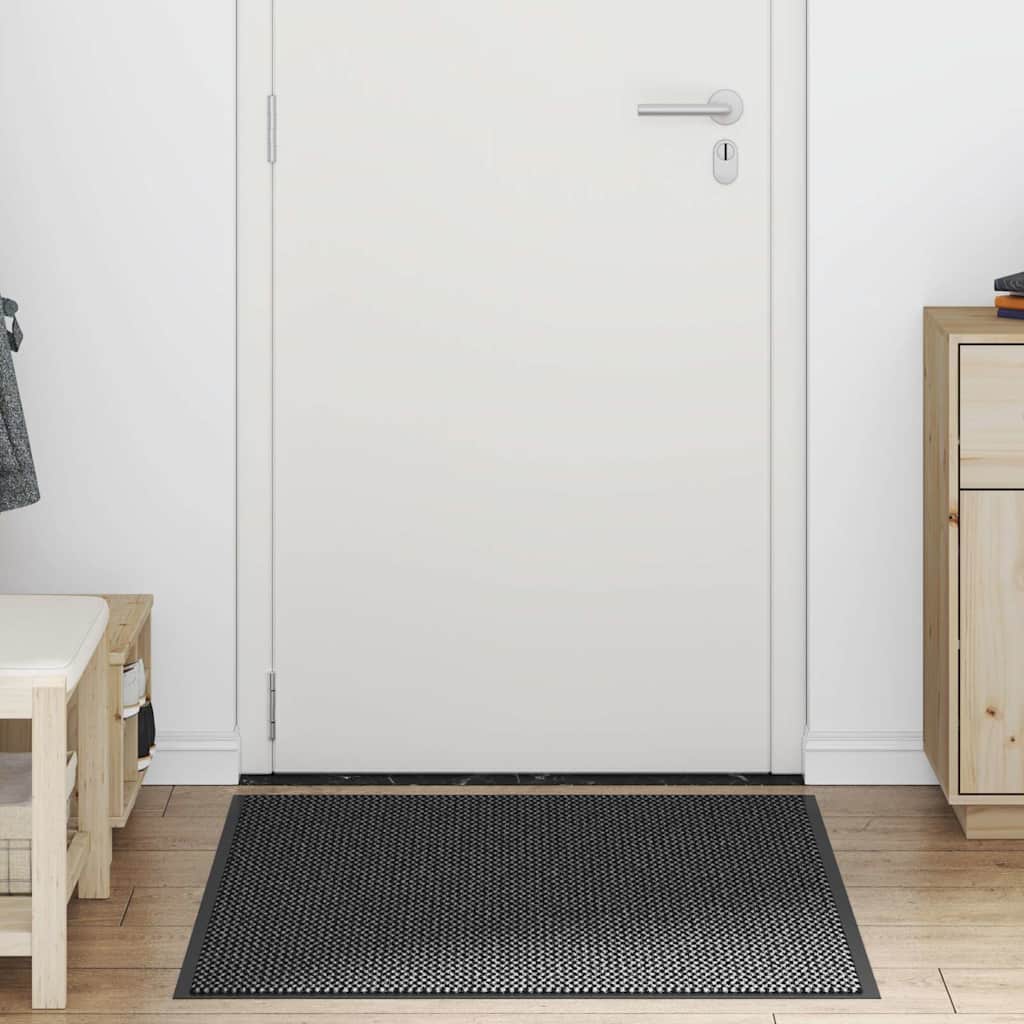 Dørmatte antrasitt 80x120 cm