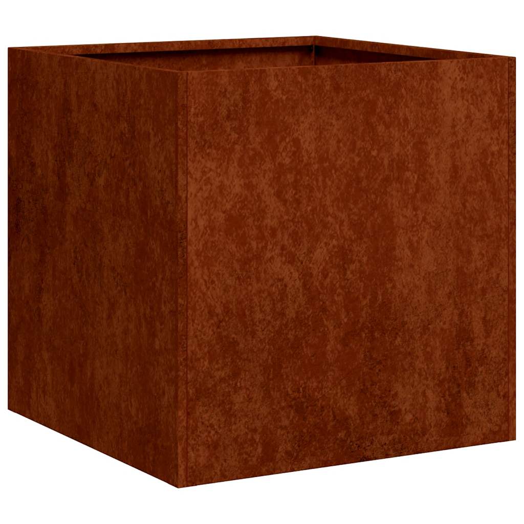 Plantekasse Rusty 40x40x40 cm forvitringsstål