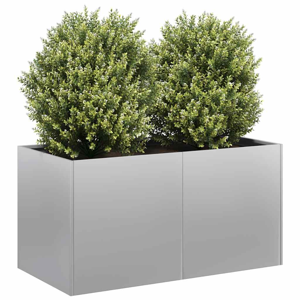 Plantekasse 80x40x40 cm galvanisert stål