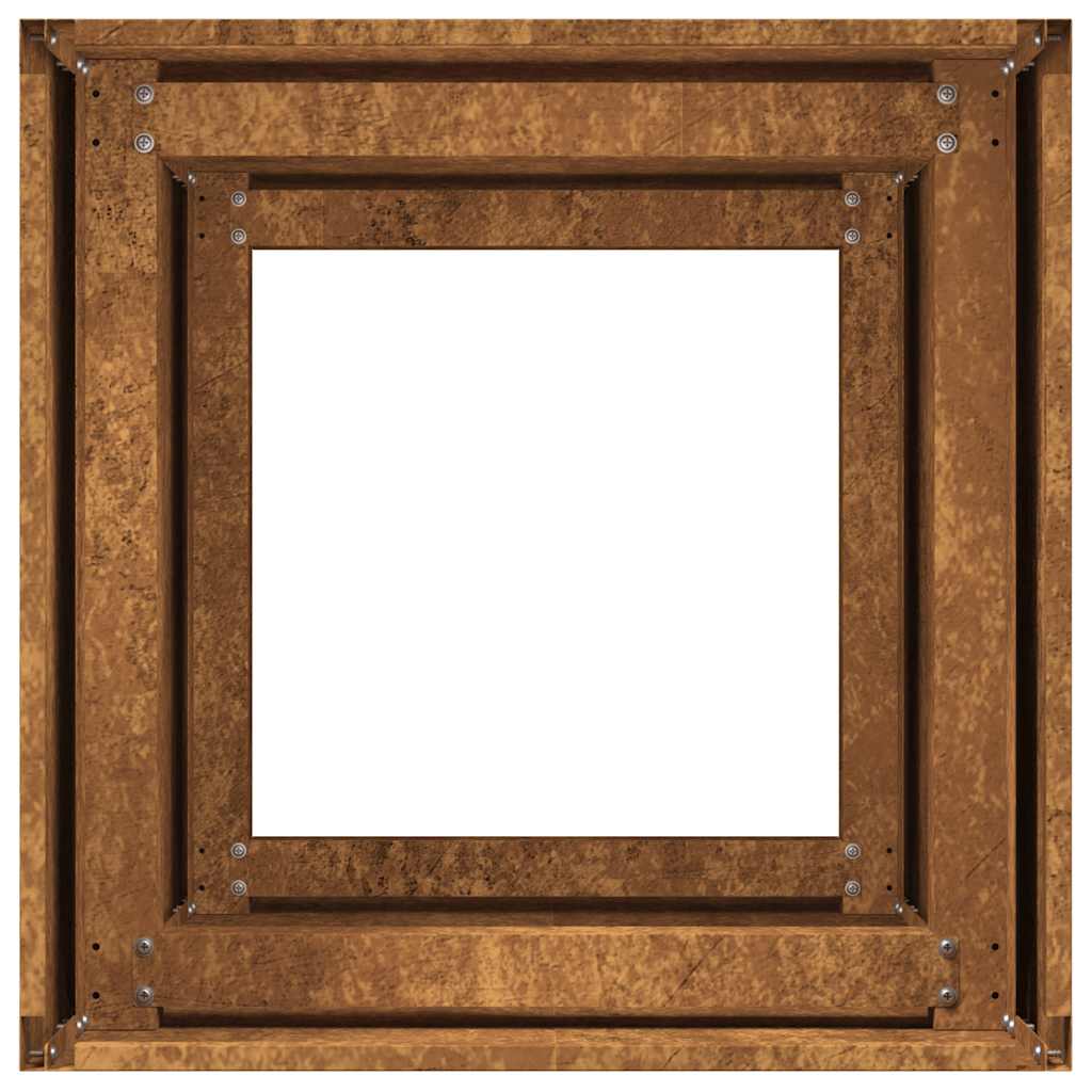 Plantekasse rust 40x40x80 cm forvitringsstål