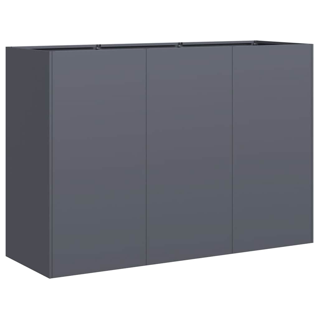 Plantekasse antrasitt 120x40x80 cm kaldvalset stål