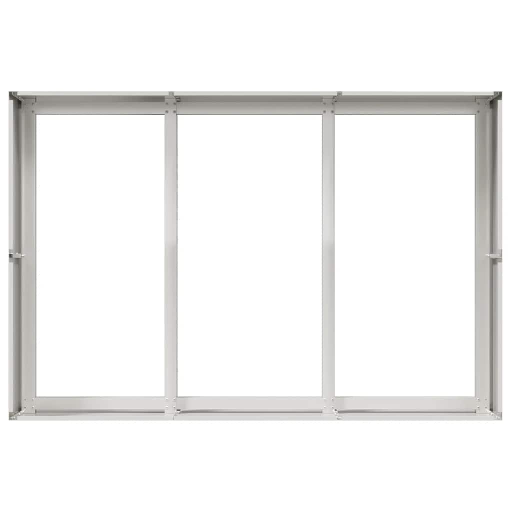 Plantekasse 120x80x40 cm rustfritt stål