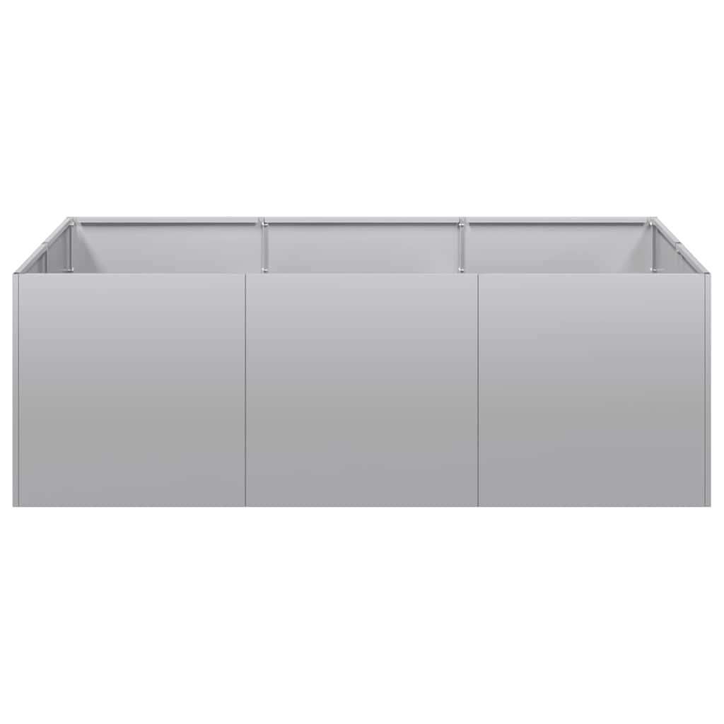 Plantekasse 120x80x40 cm galvanisert stål