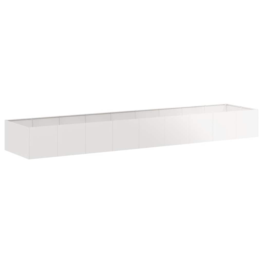 Plantekasse 360x80x40 cm rustfritt stål