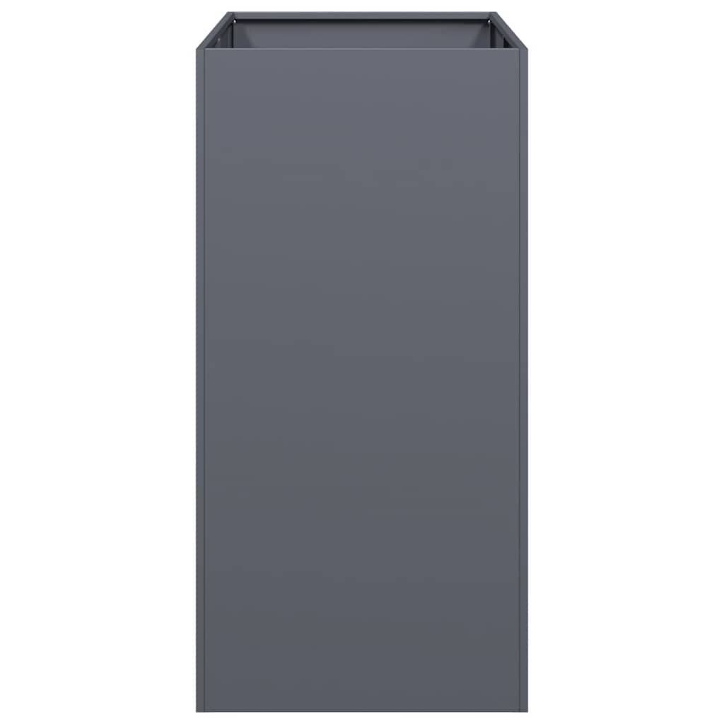 Plantekasse antrasitt 40x80x80 cm stål