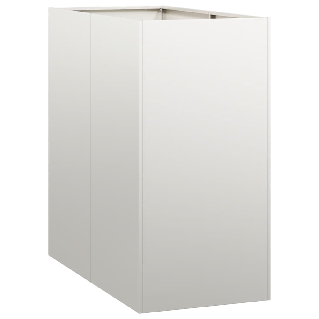 Plantekasse 40x80x80 cm rustfritt stål