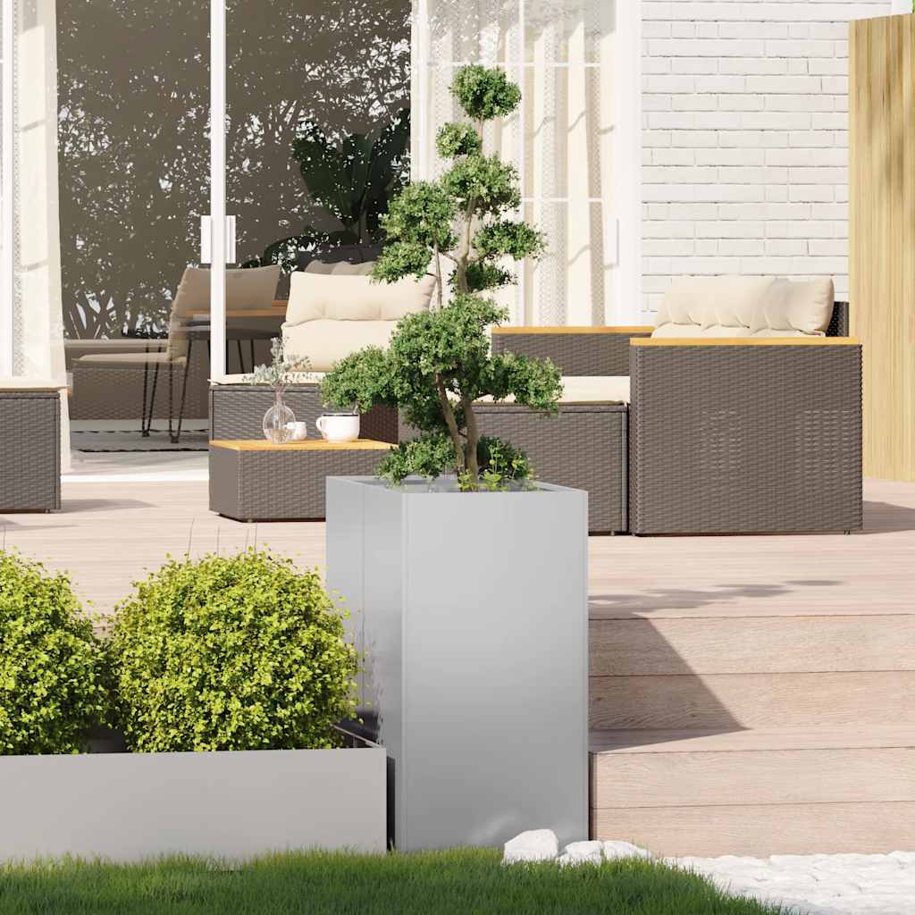 Plantekasse 40x80x80 cm galvanisert stål