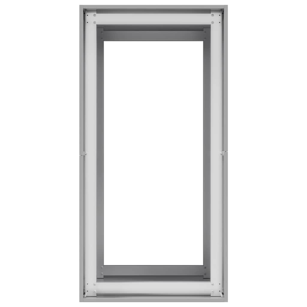 Plantekasse 40x80x80 cm galvanisert stål
