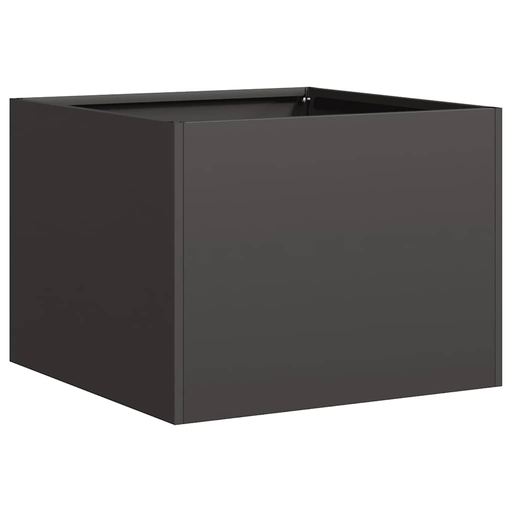 Plantekasse svart 40x40x30 cm stål