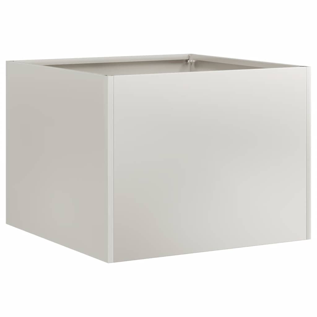 Plantekasse 40x40x30 cm rustfritt stål