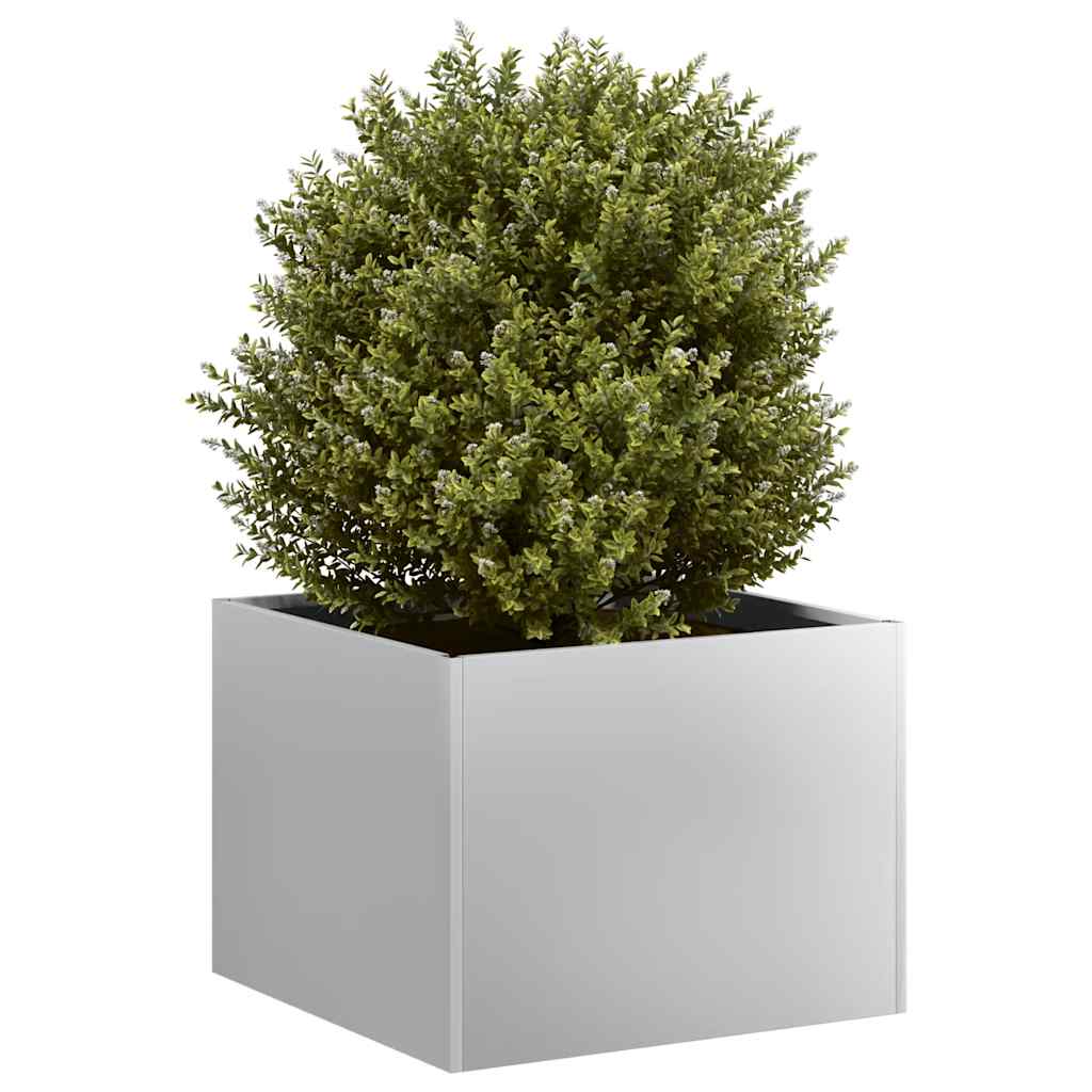 Plantekasse 40x40x30 cm galvanisert stål
