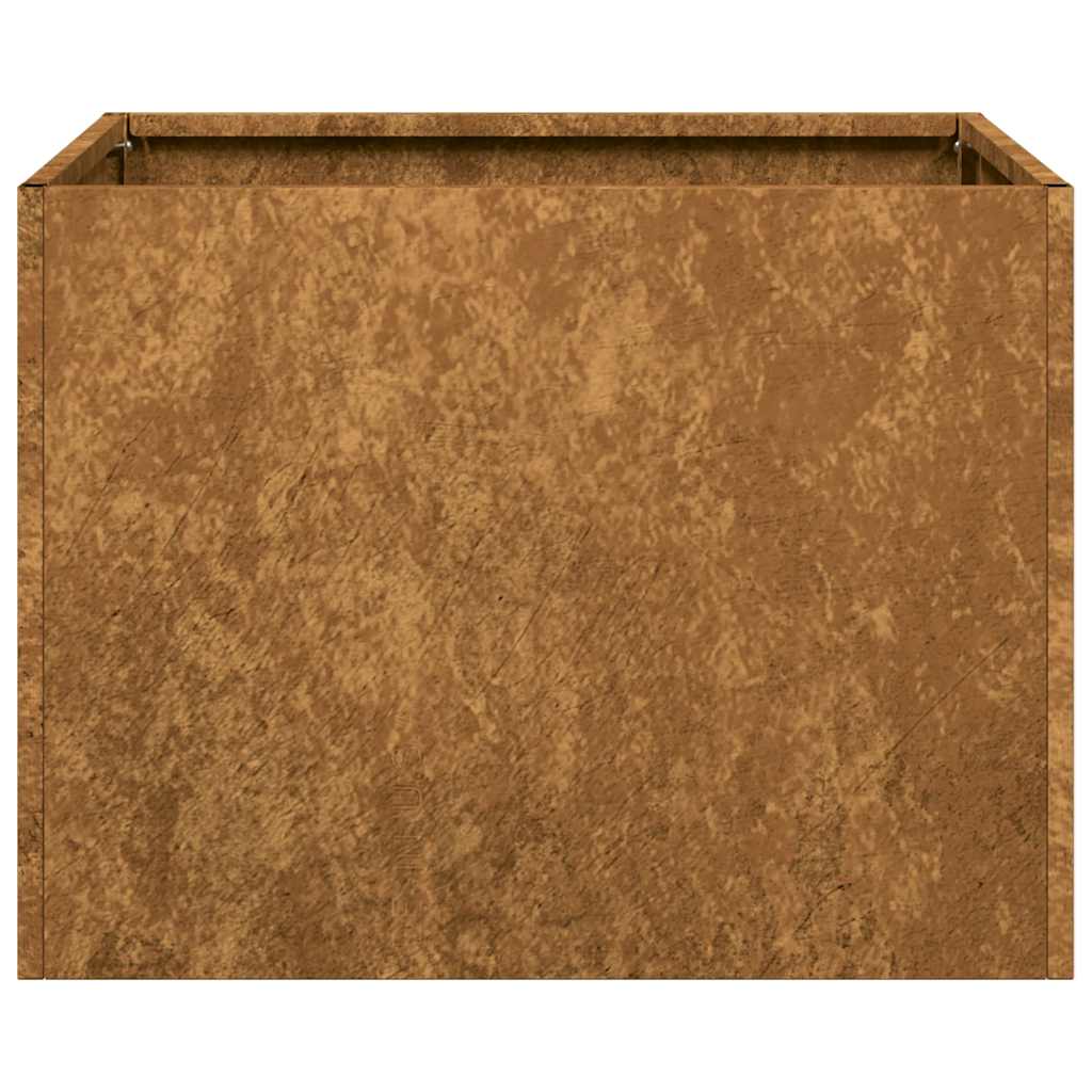 Plantekasse rust 40x40x30 cm forvitringsstål