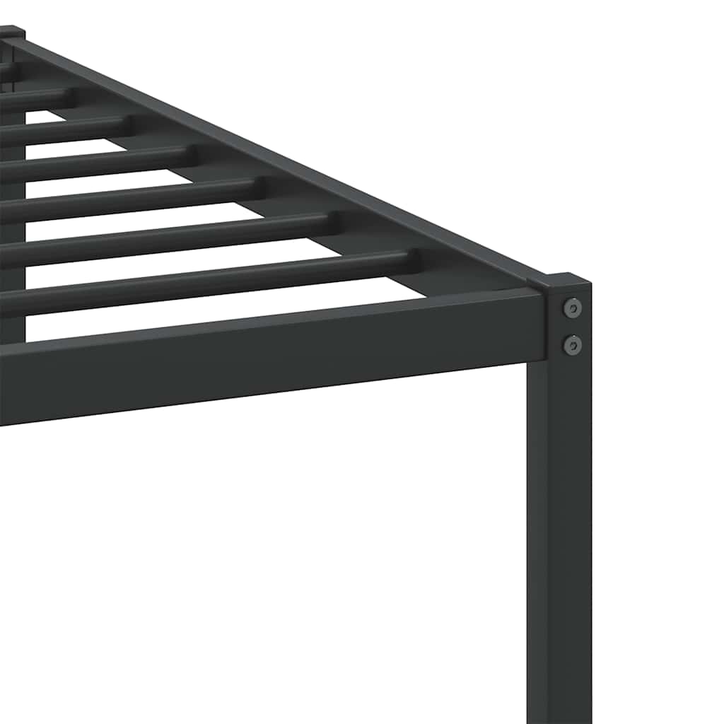 Sengeramme uten madrass brun eik 100x200 cm konstruert tre
