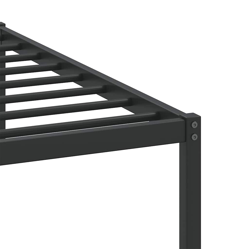 Sengeramme uten madrass brun eik 183x213 cm konstruert tre