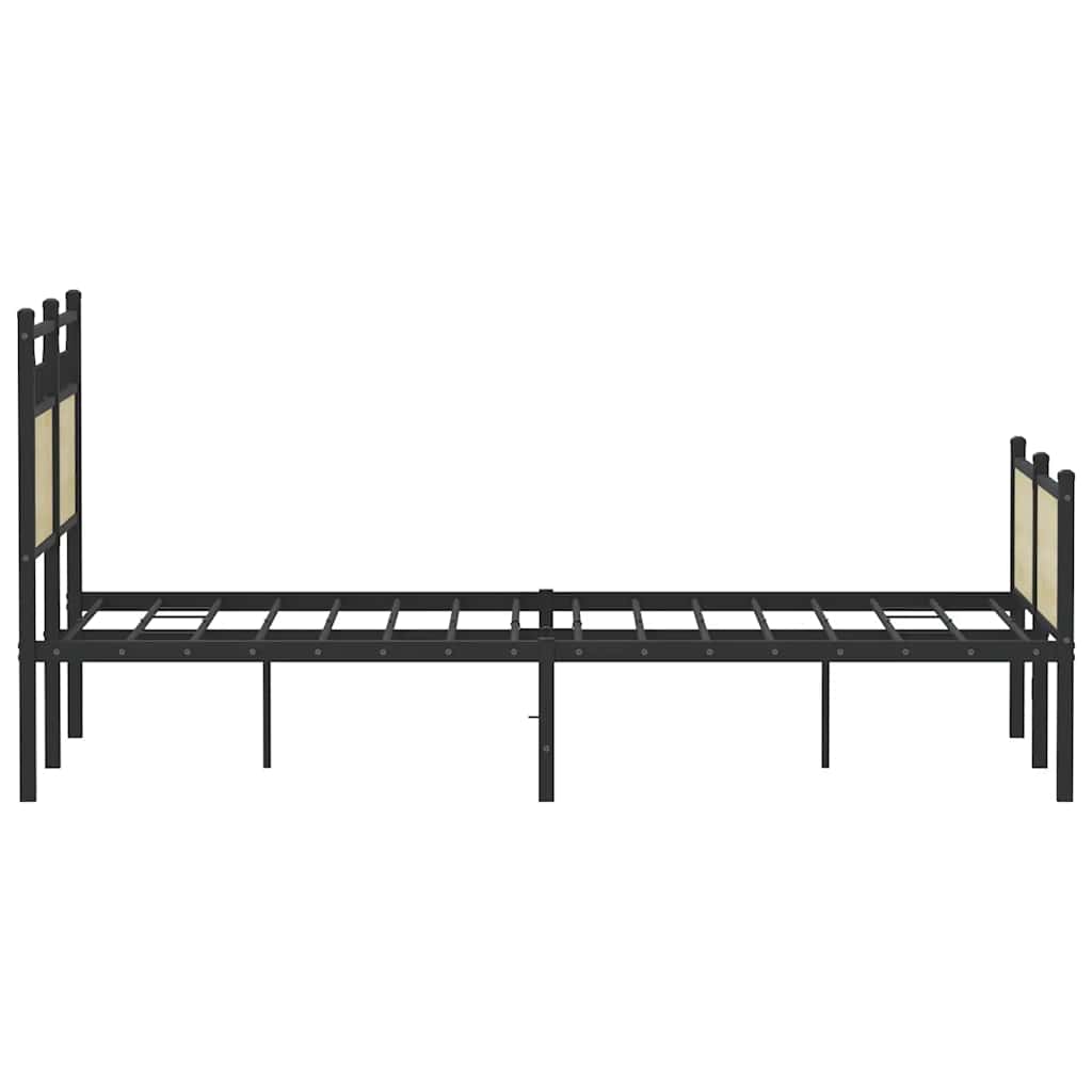 Sengeramme uten madrass sonoma eik 120x190 cm konstruert tre