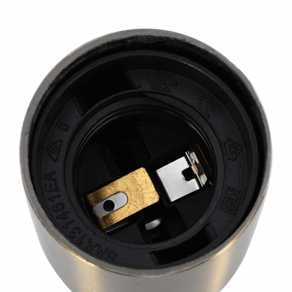 Lampeholdere 2 stk bronse E27