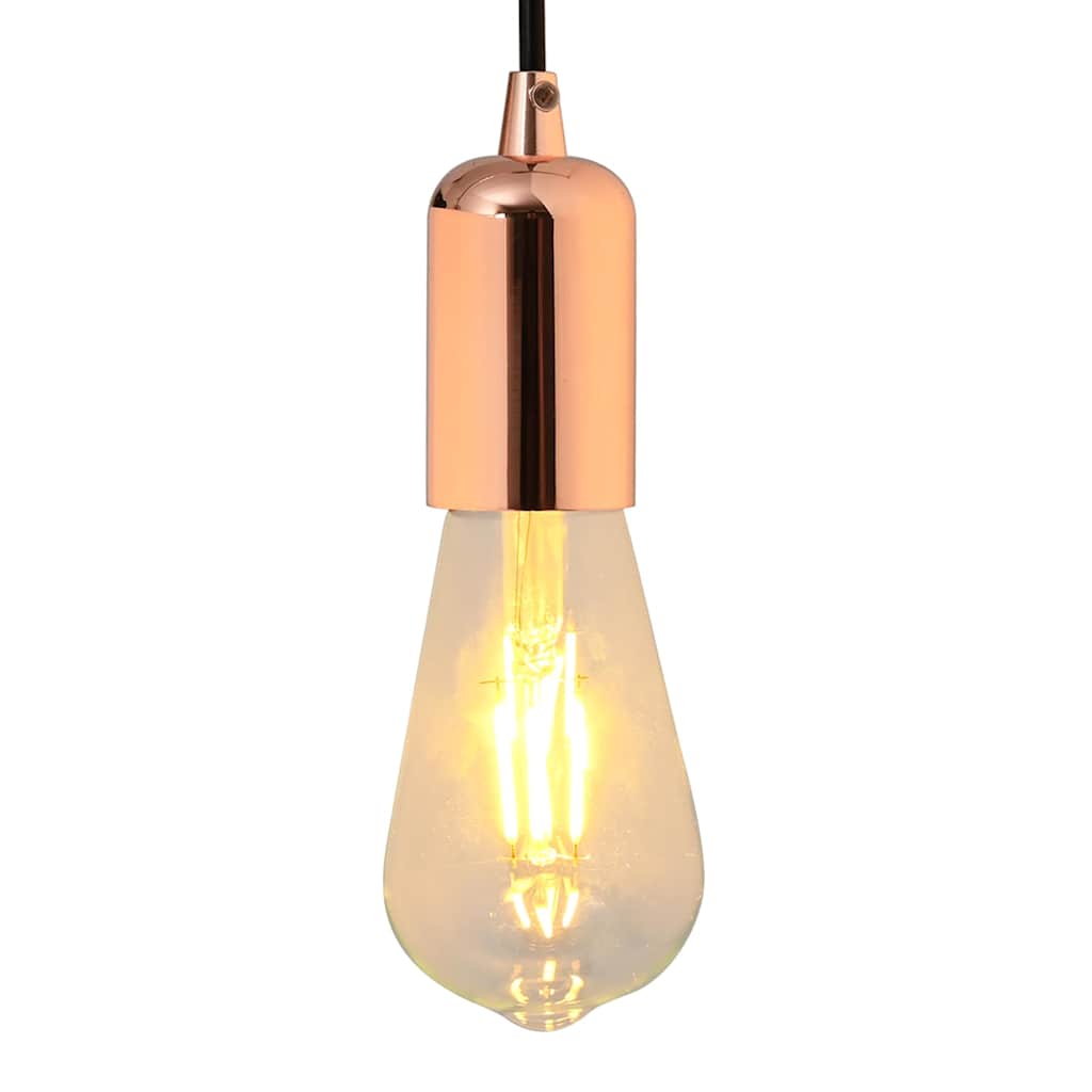 Lampeholdere 2 stk rosa gull E27