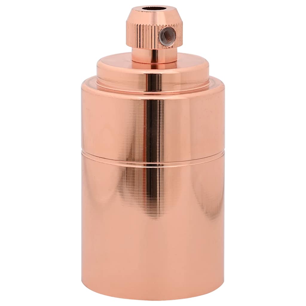 Lampeholdere 2 stk rosa gull E27