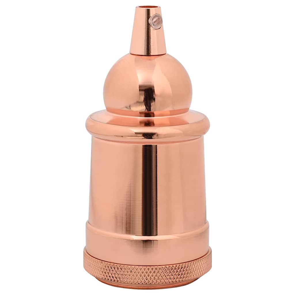 Lampeholdere 2 stk rosa gull E27