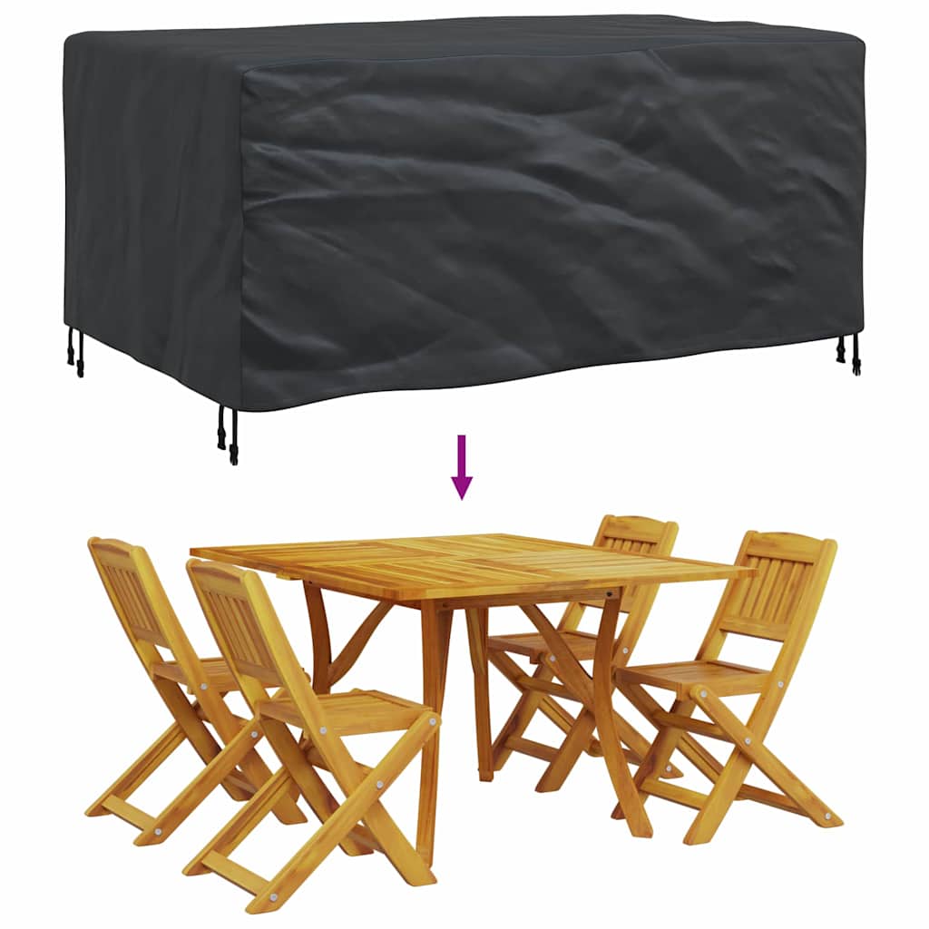 Møbelbeskyttelse Ensfarget Svart 172 x 113 x 73 cm 600D