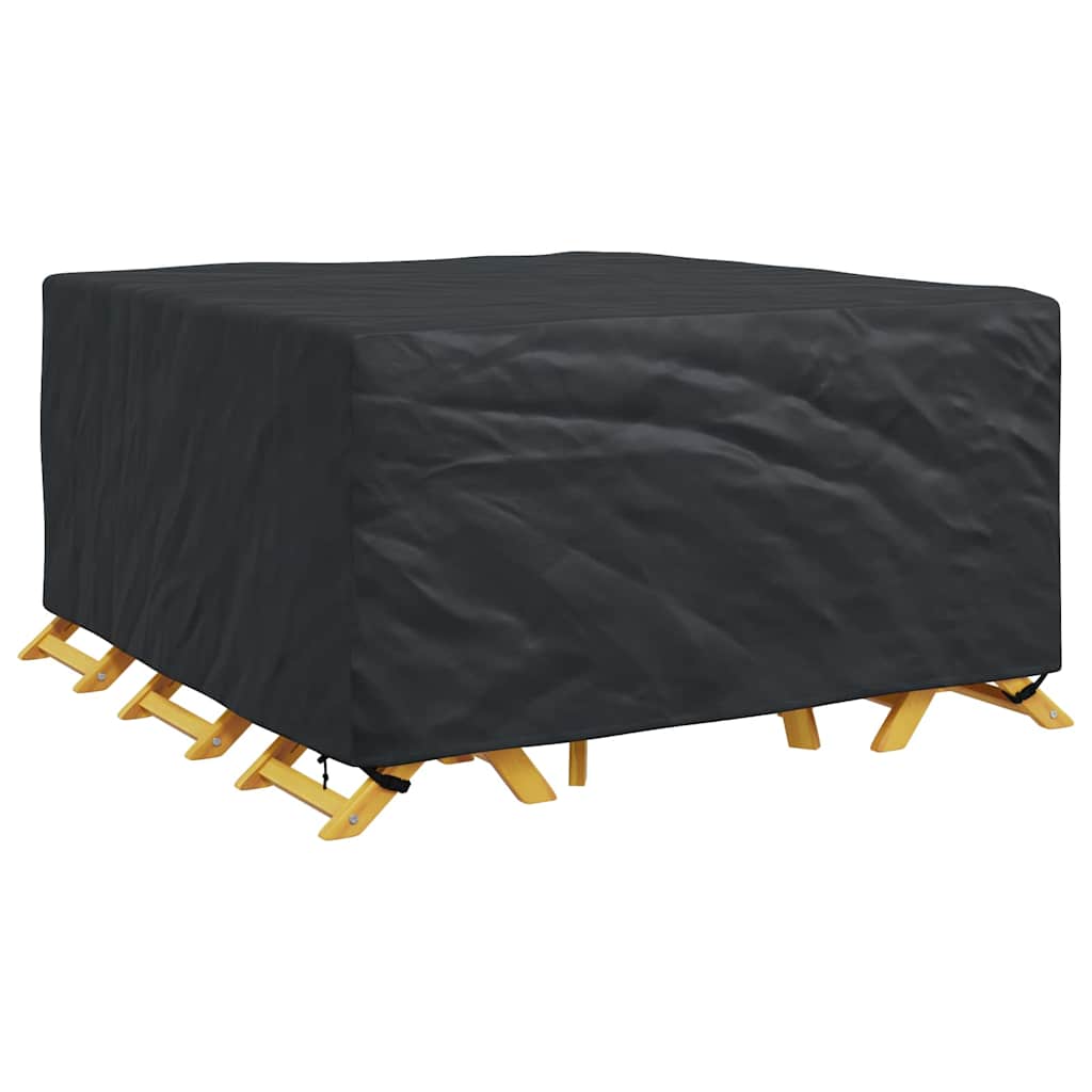 Møbelbeskyttelse Ensfarget Svart 180 x 190 x 85 cm 600D