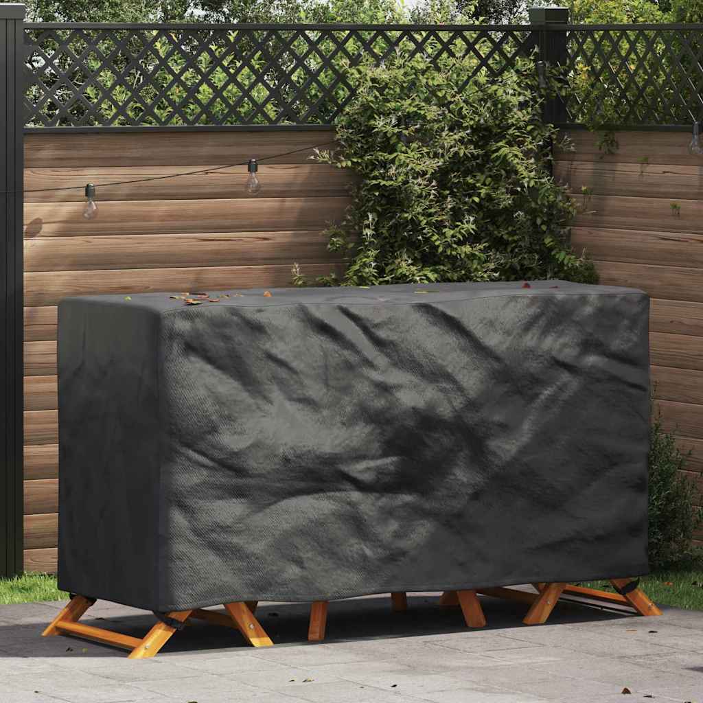 Møbelbeskyttelse Ensfarget Svart 180 x 70 x 90 cm 210D