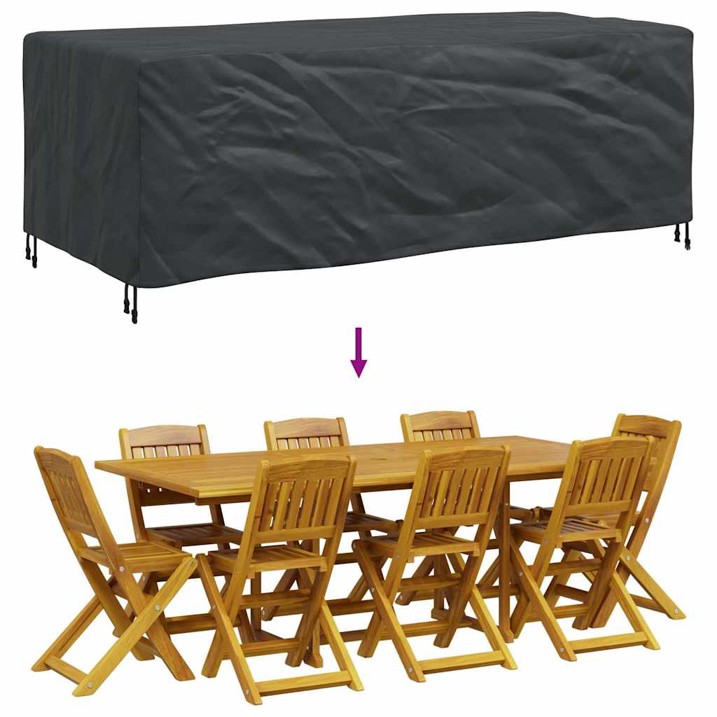 Møbelbeskyttelse Ensfarget Svart 229 x 113 x 73 cm 210D
