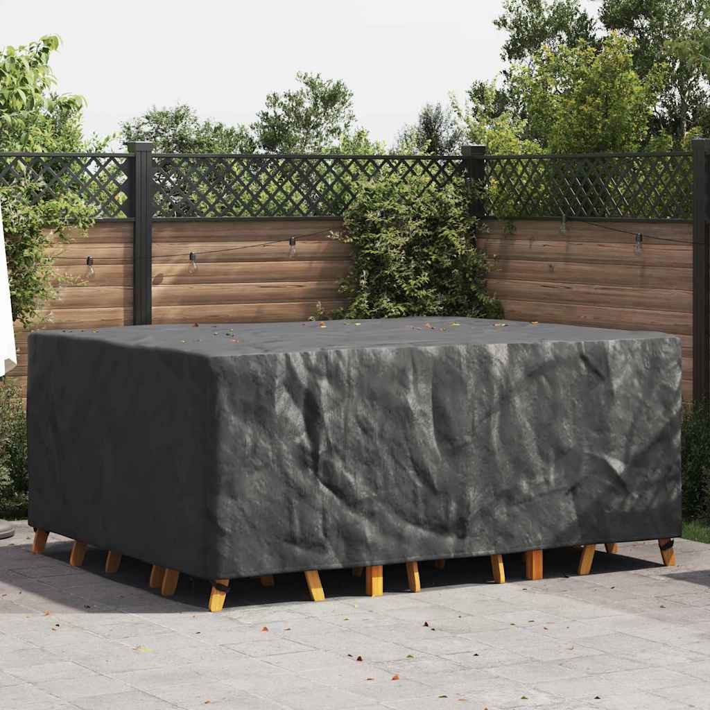 Møbelbeskyttelse Ensfarget Svart 240 x 190 x 90 cm 420D