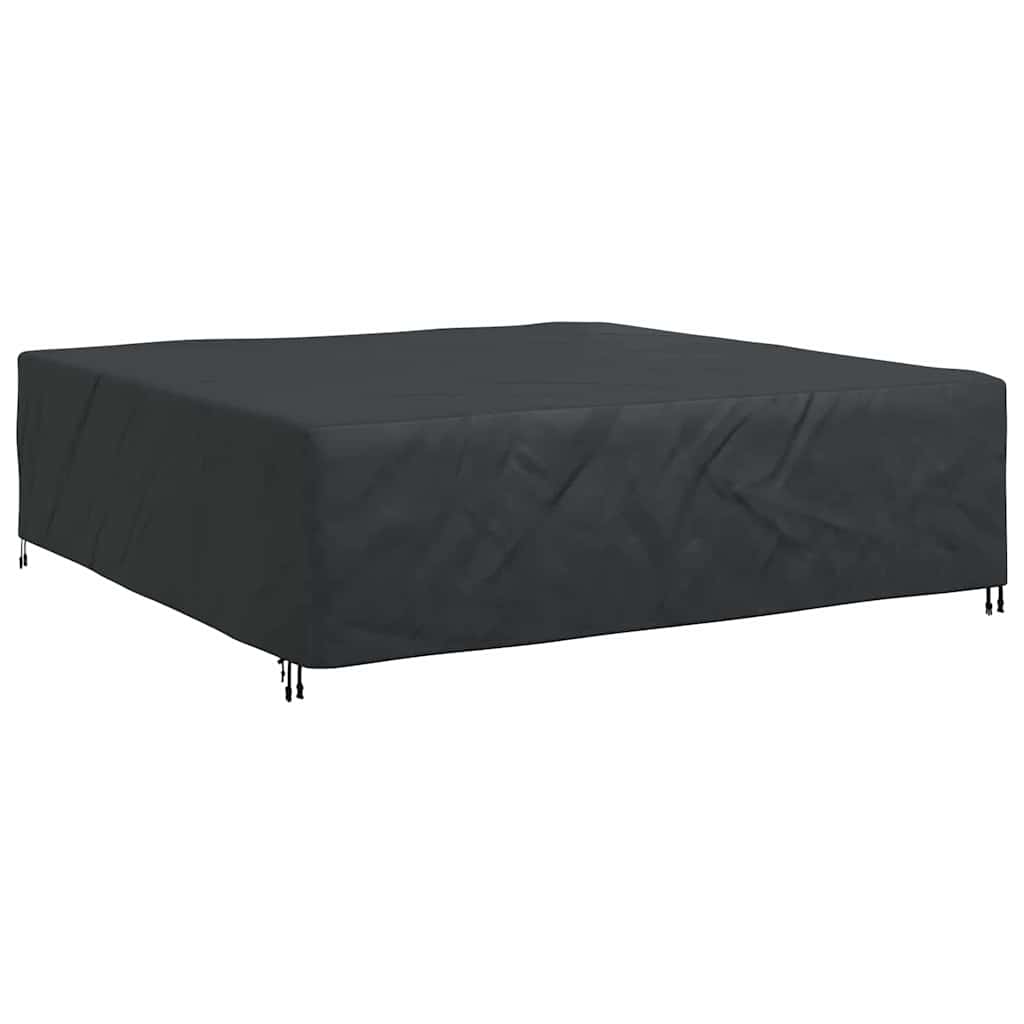 Møbelbeskyttelse Ensfarget Svart 260 x 260 x 90 cm 420D