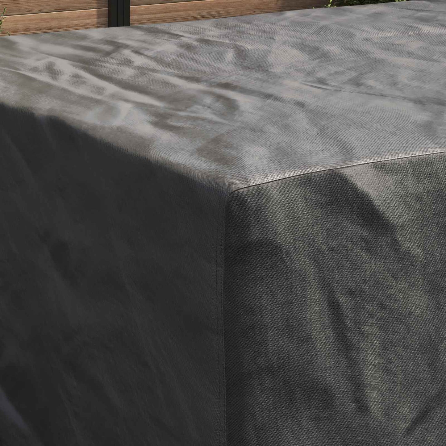 Møbelbeskyttelse Ensfarget Svart 315 x 180 x 74 cm 420D
