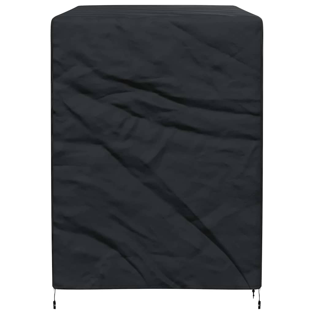 Trekk til utehuske Svart 175 x 125 x 180 cm 600D Oxford Stoff