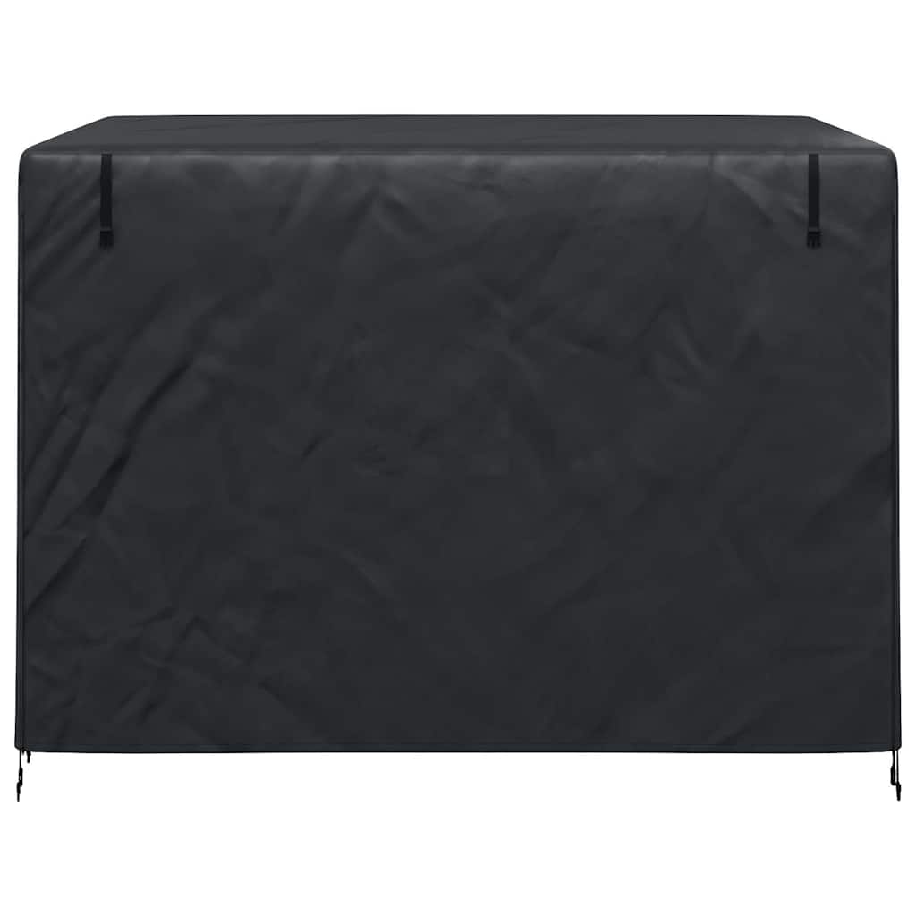 Trekk til utehuske Svart 220 x 125 x 170 cm 600D Oxford stoff