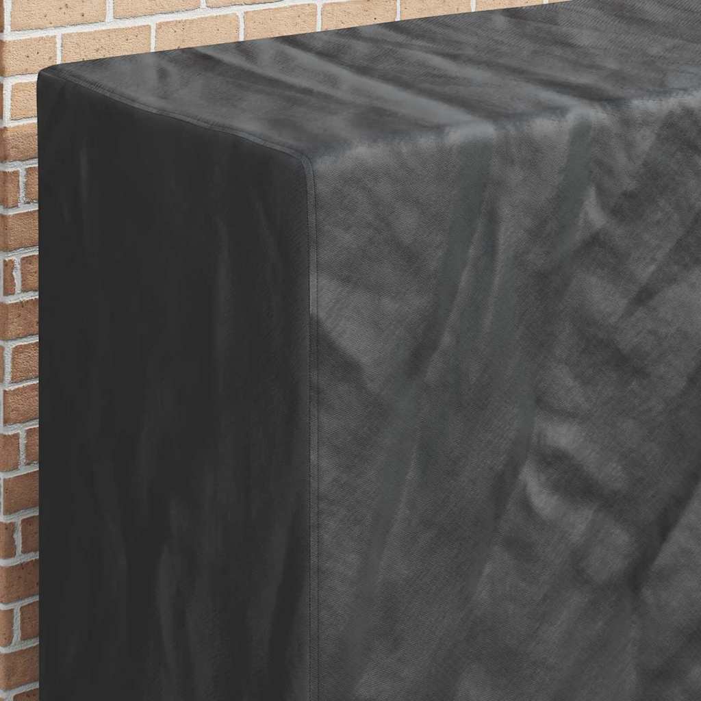Pingpong borddekken Ensfarget Svart 165 x 70 x 185 cm stoff