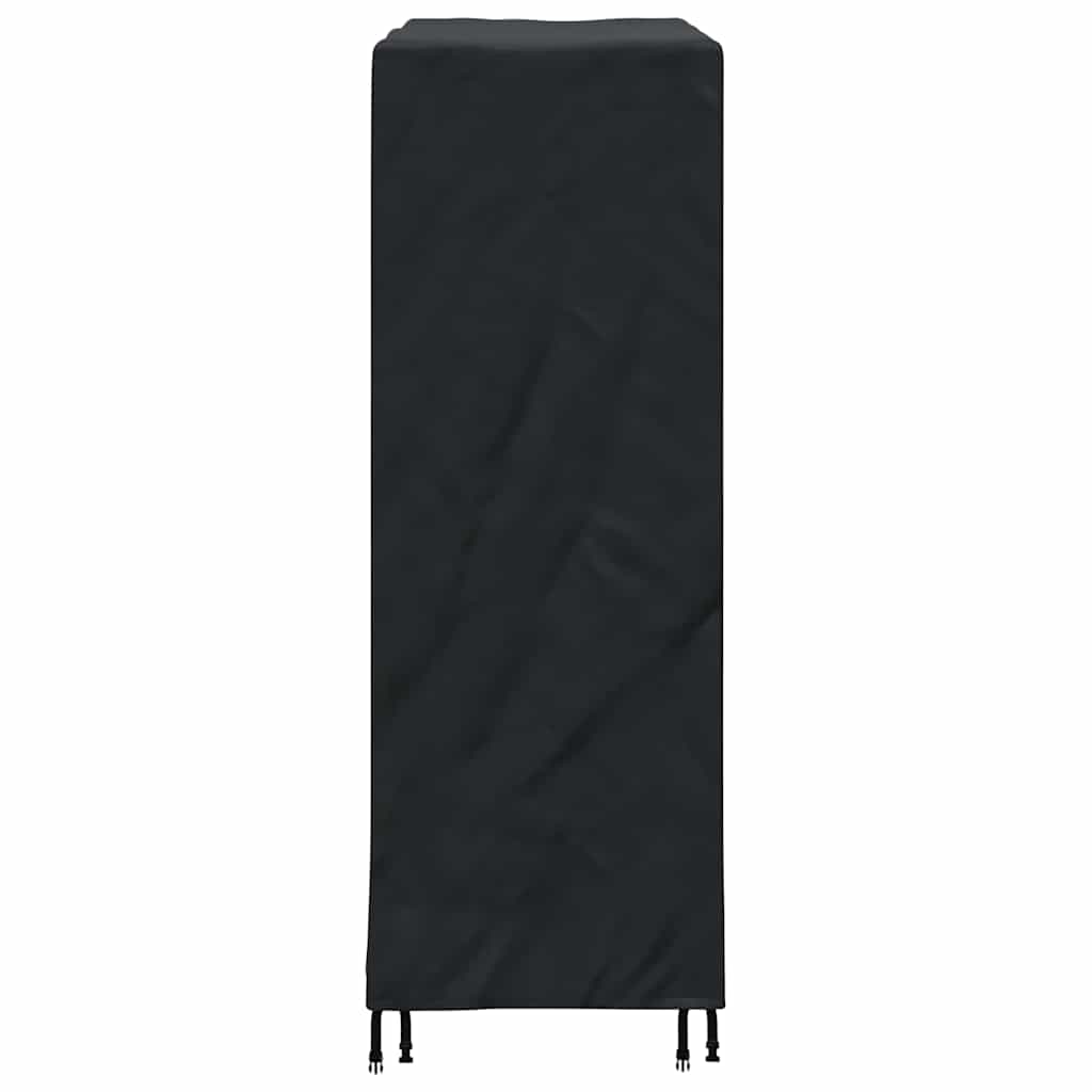 Pingpong borddekken Ensfarget Svart 165 x 70 x 185 cm stoff