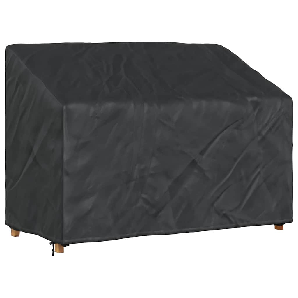 Hagebenkdeksel Svart 134 x 70 x 65 / 94 cm 210D Oxford stoff