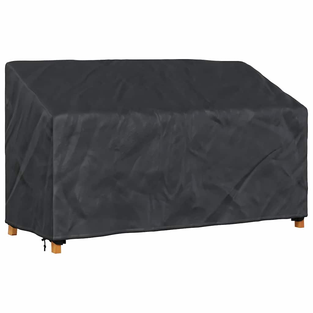 Hagebenkdeksel Svart 165 x 70 x 65 / 94 cm 210D Oxford stoff