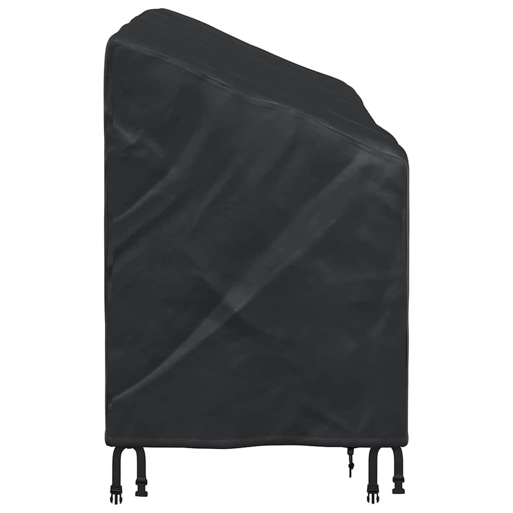 Hagebenkdeksel Svart 165 x 70 x 65 / 94 cm 210D Oxford stoff