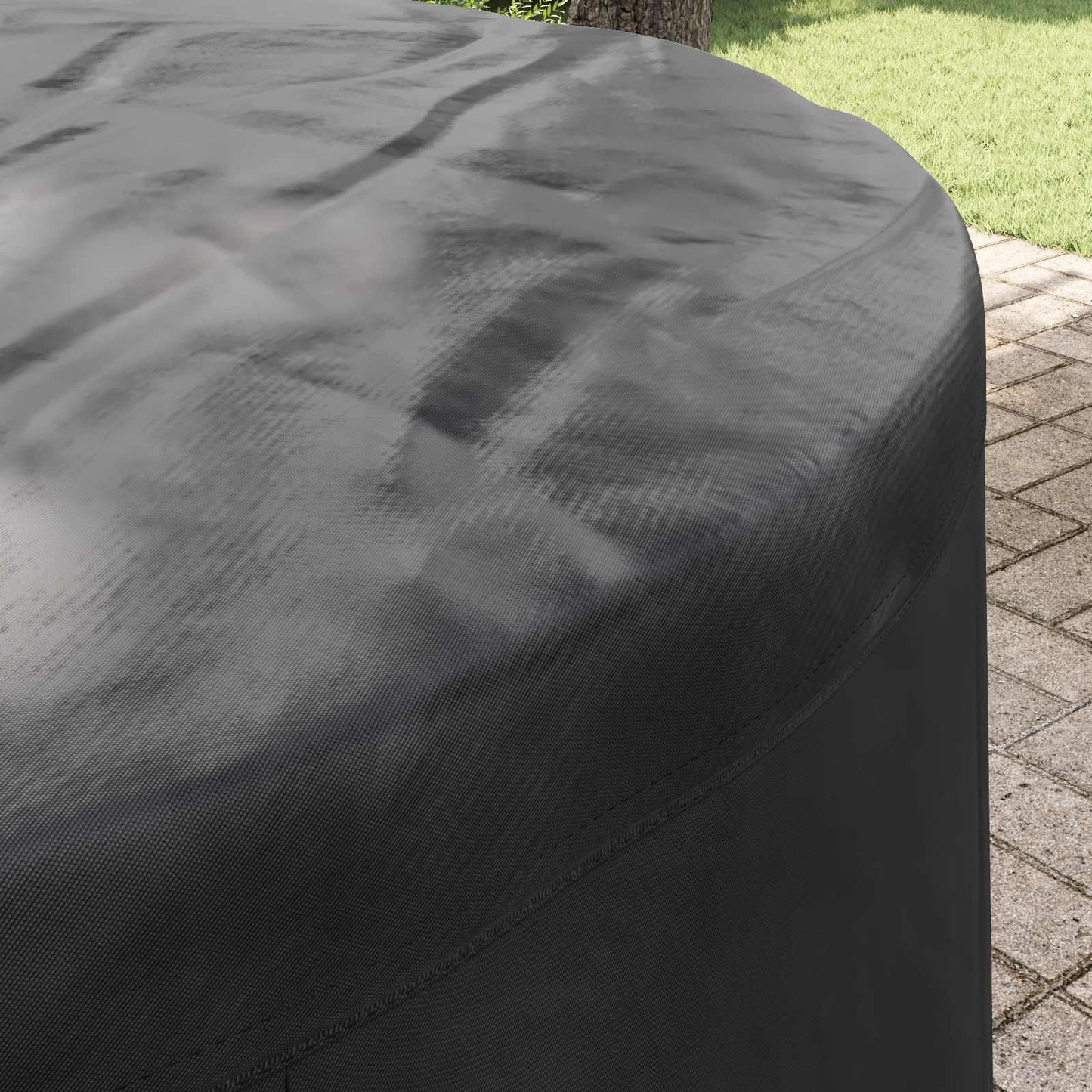 Møbelbeskyttelse Svart 102 x 102 x 71 cm 420D Oxford Stoff