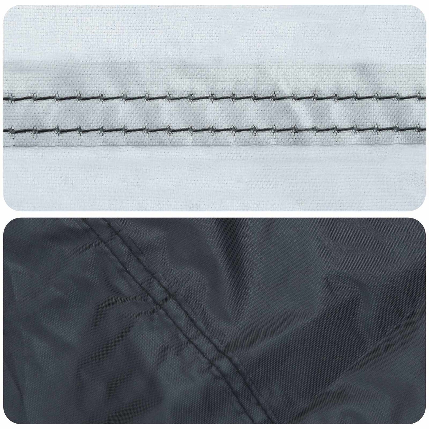Møbelbeskyttelse Svart 244 x 244 x 85 cm 210D Oxford Stoff