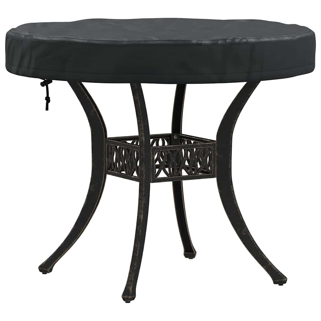 Utendørs Bordtrekk Svart 82 x 82 x 10 cm 210D Oxford stoff