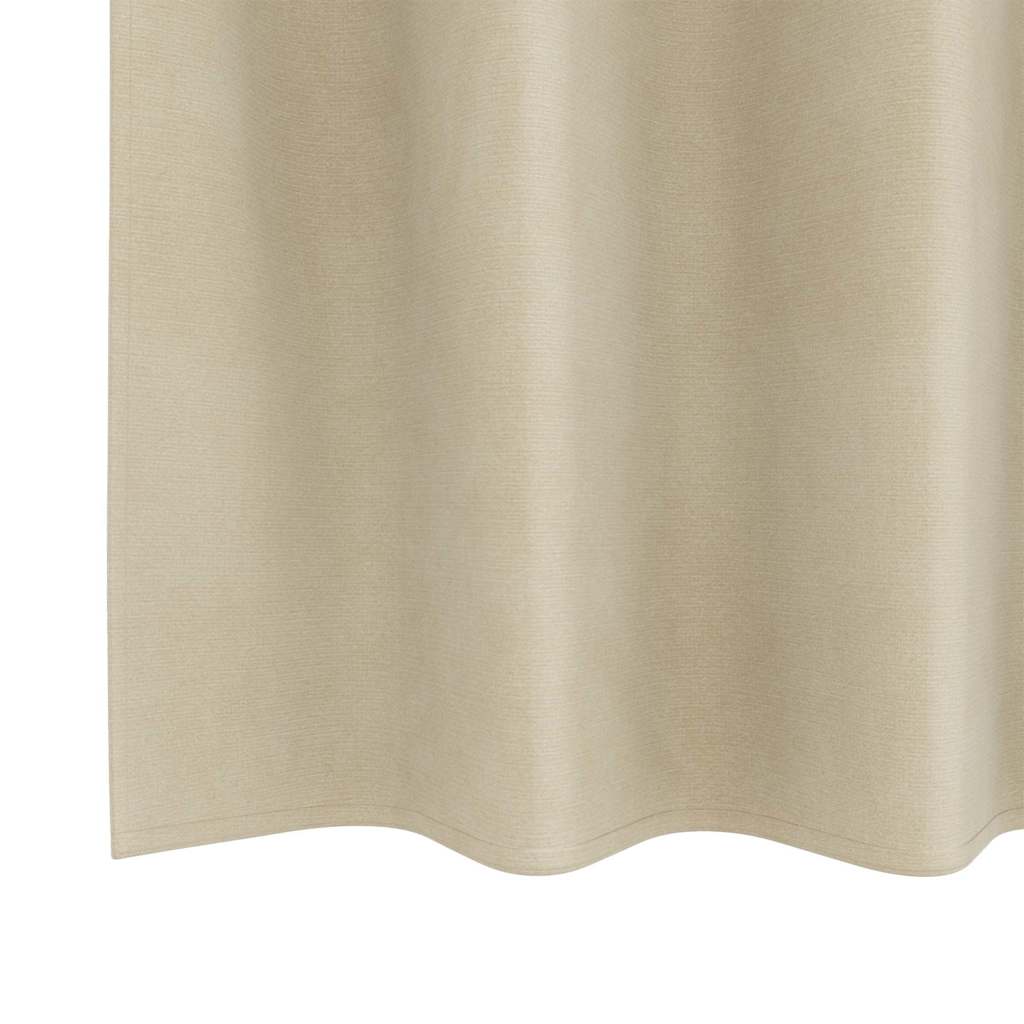 Blendingsgardiner 2 pcs Krem 140 x 225 cm Fløyel